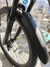 西騎者（WestBiking）自行車擋泥板加寬防水前后擋泥瓦單車加長擋板山地車配件 黑色【一對裝山地款】加寬加長 曬單實拍圖
