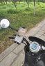 均垚手機(jī)支架電動車自行車電瓶車騎手專用八爪魚手機(jī)架摩托車騎行外賣導(dǎo)航防震山地車公路車手機(jī)固定架 八爪手機(jī)支架【黑白色】車把款 曬單實(shí)拍圖