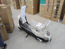 愛瑪電動(dòng)輕便摩托車云夢(mèng)60V20Ah鉛酸電池超長續(xù)航80Km踏板摩托車時(shí)尚通勤 奶昔白 曬單實(shí)拍圖