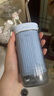 EFZQ沖牙器洗牙器便攜式水牙線家用電動牙結(jié)石 正畸專用神器 UV紫外線殺菌 七夕情人節(jié)禮物 藍霾 4支噴頭 曬單實拍圖