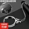 兩用手機支架掛繩 多功能二合一懶人指環(huán)扣圈 掛件金屬桌面便攜掛鏈 掛繩手機支架-黑色1個(gè) 曬單實(shí)拍圖