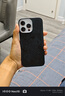 LLLIMITED LUXURYCASES適用蘋果iPhone16ProMax LLC黑桃K2.0全包凱夫拉手機(jī)殼外置MagSafe磁吸商務(wù)碳纖維紋保護(hù)套 黑桃K2.0【鋁合金鏡頭框】 iPhone  曬單實(shí)拍圖