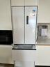 美的（Midea）418法式多門(mén)四開(kāi)門(mén)電冰箱超薄平嵌小戶型家用冰箱一級(jí)能效國(guó)家補(bǔ)貼20%大容量無(wú)霜MR-418WFPE白色 曬單實(shí)拍圖