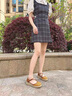 妙麗（Millies）品牌坡跟涼鞋女2025夏季新款國(guó)風(fēng)時(shí)裝鞋小眾草編透氣休閑女士涼鞋 黃色 37 (235mm)  標(biāo)準(zhǔn)碼 曬單實(shí)拍圖