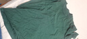 名創(chuàng)優(yōu)品（MINISO）短袖男純棉休閑寬松夏季圓領(lǐng)百搭青少年潮流半袖t恤 森林綠 XL 曬單實(shí)拍圖