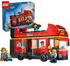 樂高（LEGO）7歲+城市系列男女孩拼裝積木兒童玩具生日禮物 60407紅色雙層觀光巴士 曬單實(shí)拍圖