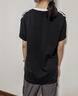 阿迪達(dá)斯 （adidas）短袖女裝上衣半袖運(yùn)動(dòng)服休閑透氣圓領(lǐng)t恤 JY7612 黑色  S  曬單實(shí)拍圖