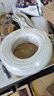 德力西電氣ZC-RVVB阻燃電線護套軟線兩芯0.5平方小型燈具銅芯100米白色 曬單實拍圖