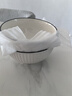 億嘉湯碗6英寸面碗家用陶瓷湯碗面碗沙拉碗陶瓷餐具飯碗 白露兩只裝 曬單實拍圖
