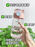 喆湘德國(guó)品質(zhì)母嬰材質(zhì)水杯吸管杯孕婦產(chǎn)婦專用帶刻度可糖耐躺著喝 甜心粉-送背帶 500ml tritan 曬單實(shí)拍圖