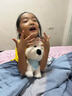 科學(xué)怪獸西高地小狗玩偶幼犬兒童毛絨玩具狗電子哈基米寵物玩偶生日禮物 曬單實(shí)拍圖