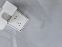 施耐德電氣 錯位五孔插座十支裝 86型墻壁開關(guān)插座面板套裝 皓呈 奶油白色 曬單實拍圖