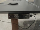 智芯智能電動(dòng)升降桌書桌雙電機(jī)電腦電競(jìng)桌實(shí)木巖板學(xué)習(xí)辦公桌KU1 標(biāo)準(zhǔn)版【A字腿 黑皮單桌】雙電機(jī) 1.8米*0.8米 曬單實(shí)拍圖