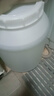 鷗宜ORYT 大白桶水桶化工桶儲水塑料桶大號帶蓋圓桶加厚膠桶大容量 65L白色特厚款 曬單實(shí)拍圖
