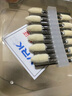 VRK羊毛磨頭拋光子彈形柄3mm*6mm套裝鏡面拋光打磨玉石金屬打磨頭羊毛輪拋光12支/包 曬單實(shí)拍圖