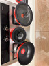 特福（Tefal）鍋具套裝百變鍋可拆卸煎炒鍋有鈦不粘鍋六件套千葉玫瑰紅 曬單實(shí)拍圖