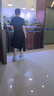 FILA FUSION斐樂(lè)潮牌女子針織連衣裙2025夏季新款時(shí)尚不規(guī)則T恤裙 正黑色-BK L 170/88A/L 曬單實(shí)拍圖