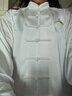李寧太極服男女夏季太極拳八段錦練功服牛奶絲武術(shù)比賽中國風(fēng)套裝  L 曬單實拍圖