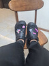 卡駱馳（crocs）泡芙 虞書欣同款男女洞洞鞋跟高5.2cm 黑色 38(38-39) 曬單實拍圖