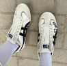 Onitsuka Tiger【定制球鞋】鬼塚虎 MEXICO 66 血色浪漫 潑墨革帆布織物網(wǎng)布 穿 米白色 36 曬單實(shí)拍圖