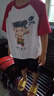哪吒衣服男童夏季套裝2025帥氣兒童衣服T恤褲子男孩兩件套3-6歲潮 紅色 薄款 120 cm 曬單實(shí)拍圖