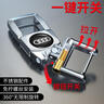 福特汽車(chē)鑰匙扣新蒙迪歐銳界翼虎?？怂垢ｎＫ垢邫n車(chē)用鎖匙金屬扣 銀色金屬扣【免螺絲開(kāi)關(guān)】 曬單實(shí)拍圖