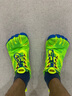 Vibram五指鞋男女 晨跑夜跑運動鞋跑酷健身赤足鞋跑步鞋KMD EVO 黃/藍/紅色男款 41 曬單實拍圖