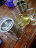 泡茶壺新款玻璃茶壺加厚耐高溫泡茶器家用茶水分離單壺茶具 玻璃直筒壺650ml【耐熱升級】 曬單實拍圖
