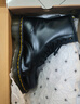 馬?。―R.MARTENS）1460 W英倫男女款夏季經(jīng)典款通勤光面皮黑色馬丁靴 黑色 42  建議拍大一碼 曬單實拍圖