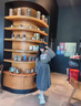 ZUOSAISI品牌老爹鞋女厚底網(wǎng)面透氣休閑鞋女2025秋季新品女鞋百搭鞋子女 米色 40 曬單實(shí)拍圖