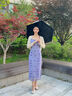 左都（ZUODU）遮陽傘防曬防紫外線便攜小巧輕便折疊輕便太陽傘女五折防曬晴雨傘 曬單實拍圖
