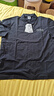 杰克·瓊斯（JACK&JONES）男裝25年速干POLO衫男士翻領(lǐng)短袖T恤夏季潮流寬松休閑戶外半袖 E40黑色 常規(guī) XL 曬單實拍圖