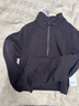 lululemon丨Scuba女士寬松款煙囪領(lǐng)衛(wèi)衣 LW3HW0S 濃縮咖啡色 XS /S 曬單實(shí)拍圖