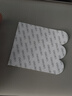 得力(deli)可移除易拉膠 強力膠墻面免釘不易傷墻 25mm*90mm 白色20片/袋JE701 曬單實拍圖