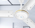 美的（Midea） 吊扇家用客廳電風扇輕音鋼葉大風力宿舍工廠樓頂扇吸頂風扇 風扇踏青放價 白色 FC140-BA（56寸/1.4米）+無極調速器 曬單實拍圖