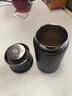 BOSENAIL德國精工高檔陶瓷內(nèi)膽保溫杯茶水分離燜泡茶杯男士專用水杯辦公室 冰裂銀(陶瓷噴涂內(nèi)膽) 300ml 曬單實(shí)拍圖