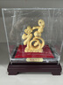 聚善緣福祿如意福字擺件絨沙金招財客廳玄關酒柜送生日禮物喬遷新居禮物 RSJ福祿如意福字 約19*15*21cm 曬單實拍圖