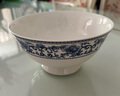 瀟毅艾景德鎮(zhèn)青花瓷碗面碗高腳吃米飯碗中式釉中彩碗筷套裝家用 6英寸直徑15厘米 曬單實(shí)拍圖