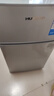 華寶小冰箱小型家用出租房用冷藏冷凍兩用一級能效節(jié)能省電迷你宿舍寢室辦公室二門電冰箱 萬人推薦-48L銀色-三天約一度電 曬單實拍圖
