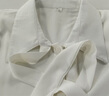 品彩（PinCai）短袖襯衫女職業(yè)穿搭蝴蝶結(jié)系帶襯衣優(yōu)雅時尚上衣 P144C1891 曬單實(shí)拍圖