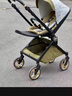 DearMom希臘魔鏡雙向機械靠背可坐躺輕便折疊高景觀(guān)登機新生兒嬰兒推車(chē) 蘇古綠Max【升級大車(chē)輪】 曬單實(shí)拍圖