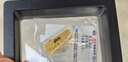 賽菲爾黃金金條投資金儲值收藏生日快樂生日禮贈 約1克 絨布袋 曬單實拍圖