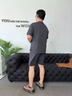 KLWP品牌輕奢男鞋椰子鞋男2025新款透氣網(wǎng)面運動鞋男爆米花休閑跑步鞋 咖啡色 【正品男鞋】 38 (235mm) 曬單實拍圖