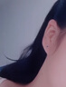 戚小米S999純銀耳釘女睡覺(jué)免摘耳環(huán)2025年新款爆款高級(jí)感精致養(yǎng)耳洞耳飾 【999足銀】星月耳釘一對(duì) 曬單實(shí)拍圖
