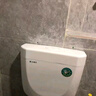 卡地爾廁所沖水箱衛生間家用馬桶蹲便器套裝廁所沖水箱配件 電鍍雙按008D【高配版】 水箱 曬單實(shí)拍圖