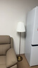 宜家（IKEA）ARSTID奧思迪復(fù)古經(jīng)典臺燈臥室燈裝飾床頭燈 黃銅/白色落地?zé)?E27燈泡806流明 曬單實拍圖