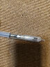 斑馬牌（ZEBRA）學(xué)霸利器JJZ49按動(dòng)速干中性筆 0.5mm學(xué)生簽字刷題速記寫(xiě)字筆 全透明桿透明夾黑芯 單支裝 曬單實(shí)拍圖