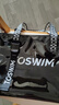 拓勝（TOSWIM）游泳包女干濕分離防水包大容量沙灘溫泉泳衣收納袋健身裝備 時尚黑白字母挎包 曬單實拍圖