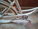 飛鴿（FLYING PIGEON）自行車成人通勤車自行車學(xué)生單車成人自行車通勤自行車女士自行車 標配奶油米|單速|(zhì)輻條輪+禮包 24寸適合150-170cm 曬單實拍圖
