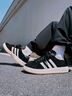 adidas「面包鞋」GRAND COURT BASE 00s休閑低幫板鞋男女阿迪達(dá)斯 黑色/白色/樹(shù)脂黃   40 曬單實(shí)拍圖